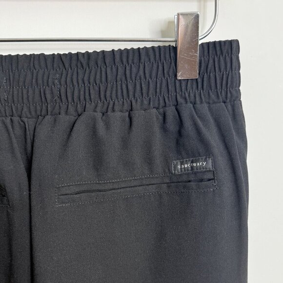 🖤 Sanctuary Black Pull-on Joggers Track Pants | Women’s Athleisure Pockets XS - Picture 6 of 7